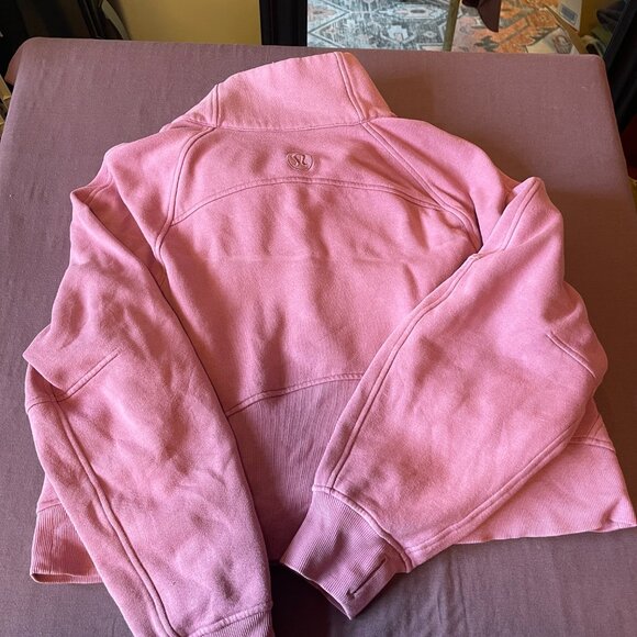 M/L - Lululemon Oversized Half-Zip Scuba in PINK - Picture 7 of 7